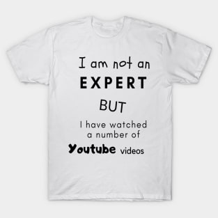 I'm not an expert but I have watched a number of Youtube videos T-Shirt